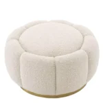 Eichholtz Boucle Ottoman - Image 3