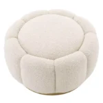 Eichholtz Boucle Ottoman - Image 4