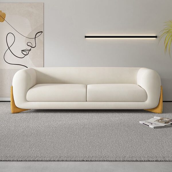 Modern Flannel Sofa