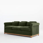 Hala Green Velvet Sofa - Image 2
