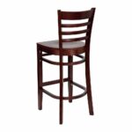 Wooden Barstool - Image 4