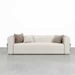 Karmel Boucle Side Storage Sofa Bed - Image 7