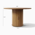 The Aureo Round Dining Table - Image 11