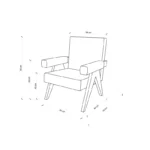Lacklair lounge Chair - Image 7