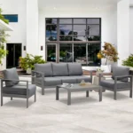 4-Piece Patio Sectional Seating Group