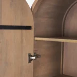 Arco Fluted White Oak Veneer Cabinet - Image 8