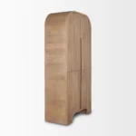 Arco Fluted White Oak Veneer Cabinet - Image 5