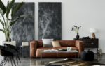 Luxury Vegan Leather 3-Seater Sofa - Image 3