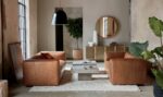 Luxury Vegan Leather 3-Seater Sofa - Image 5