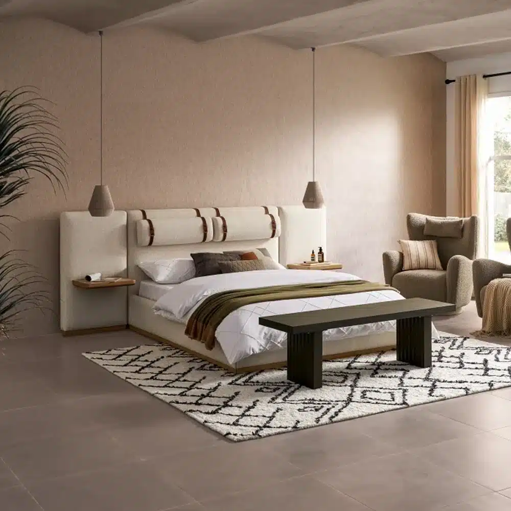 Auburn-Performance-Boucle-Curve-L-Shape-Sectional-Sofa-Chalk-1.webp Claude Performance Fabric Bed - Image 1