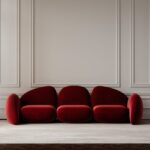 Flannel 3-Seater Sofa