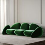 Flannel 3-Seater Sofa - Image 14