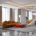 Flannel 3-Seater Sofa - Image 3
