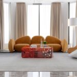 Flannel 3-Seater Sofa - Image 4