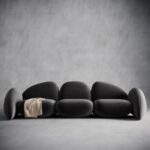 Flannel 3-Seater Sofa - Image 6