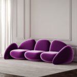 Flannel 3-Seater Sofa - Image 8
