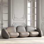 Flannel 3-Seater Sofa - Image 11
