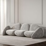 Flannel 3-Seater Sofa - Image 12