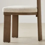 Bold Fabric Dining Chair - Image 3