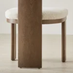 Bold Fabric Dining Chair - Image 4