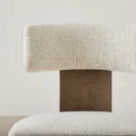 Bold Fabric Dining Chair - Image 5