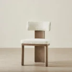 Bold Fabric Dining Chair - Image 2