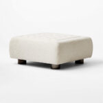 Fells Boucle Large Tufted Ottoman - Image 3
