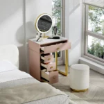 Charm Makeup Vanity Table Set - Image 4
