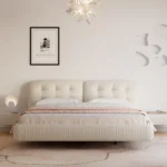 Cloud-Like Floating Bed