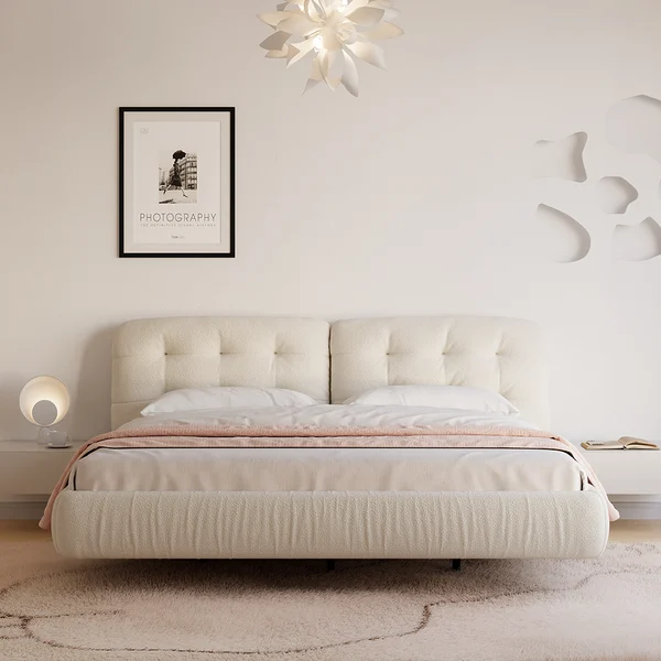 Cloud-Like Floating Bed