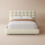 Cloudelle Marshmallow Boucle Bed