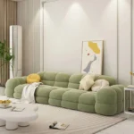 Modern Minimalist Velvet Sofa - Image 2