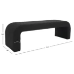Daine Upholstered Bench - Image 7