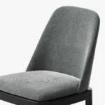 Dark Gray Armless Dining Chairs - Image 8