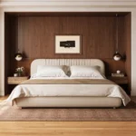 Elowen Curved Headboard Bed - Image 10