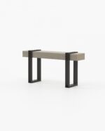 Evelyn Console Aged Oak Matte - Image 3