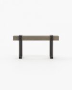 Evelyn Console Aged Oak Matte - Image 4