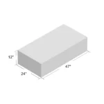 Box-Style Metallic Coffee Table - Image 5