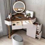 Formia Solid Wood Makeup Vanities - Image 5