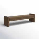 Geordi Boucle Dining Bench - Image 6