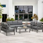 5-Piece Outdoor Patio Conversation Set