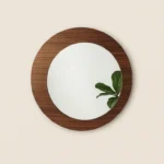 Round MDF Wall Mirror