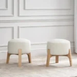 Lee Boucle Stool - Image 2