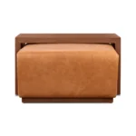Jarmo Ottoman With Walnut Table - Image 3