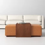 Jarmo Ottoman With Walnut Table - Image 11