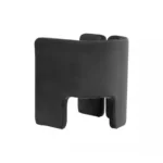 Asymmetrical Velvet Accent Chair - Image 6