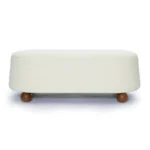 Jerry Boucle Large Ottoman - Image 2
