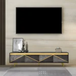 Modern Push-to-Open TV Stand