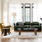 Hala Green Velvet Sofa - Image 6