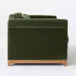 Hala Green Velvet Sofa - Image 4